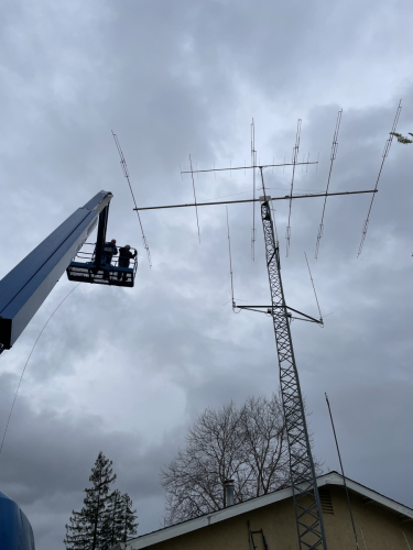 Tyler (N6UTV) and Smitty (WB1G) on ARRL SSB DX Weekend